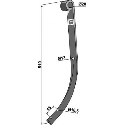 Стойка выравнивателя