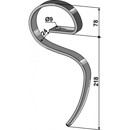 S-образная стойка