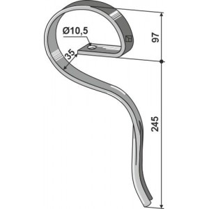 S-образная стойка 
