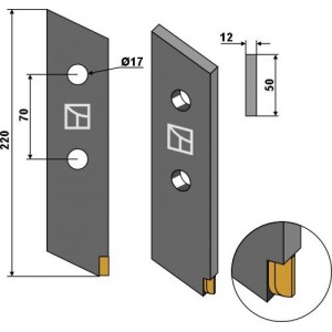 Зуб - Карбид