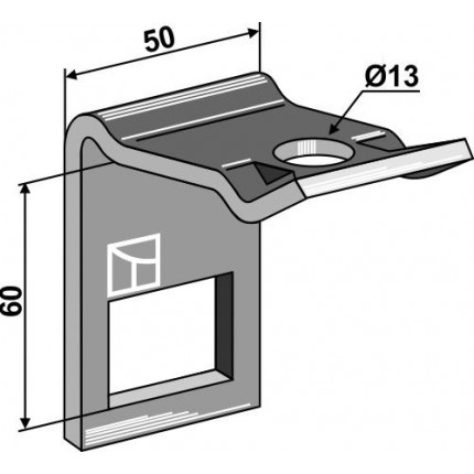 Крепление для пружины