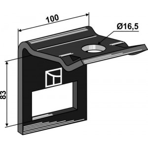 Крепление для стойки 70 х 12