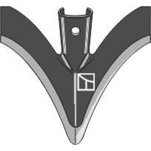 Быстросменная стрельчатая лапа для тяжелого культиватора