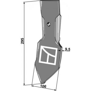 Быстросменная лапа для легкого культиватора