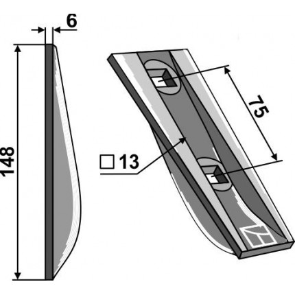 Клин для лапы
