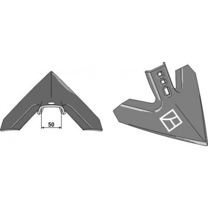 Стрельчатая лапа 300мм