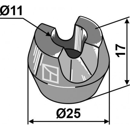 Упорная деталь