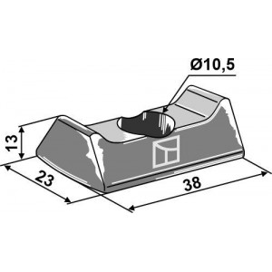 Упорная деталь