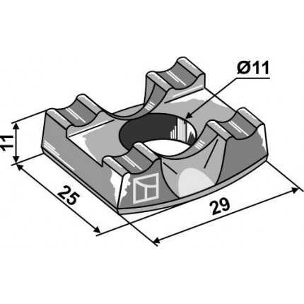 Упорная деталь