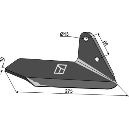 Крыло лапы правое