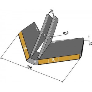 Лапа стрельчатая - Карбид