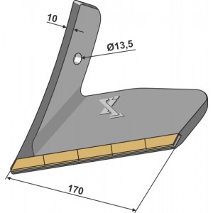 Лапа стрельчатая - левое крыло - Карбид