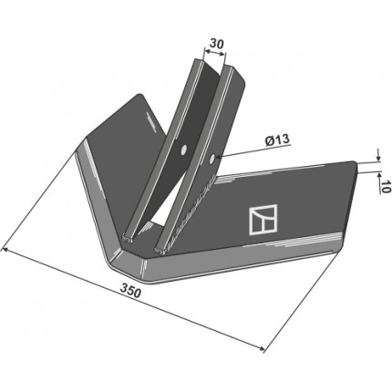 Лапа стрельчатая