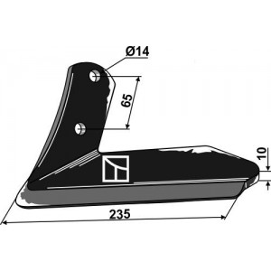 Крыло левое