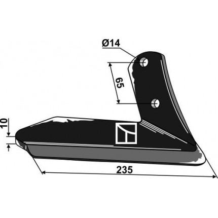 Крыло правое