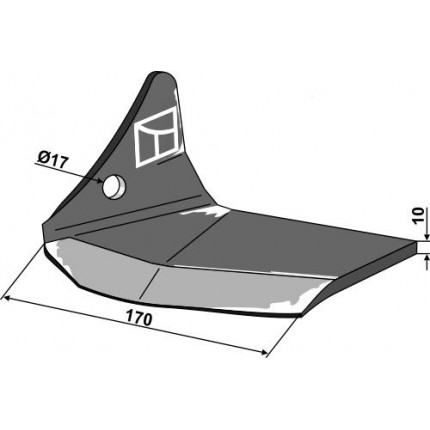 Крыло левое