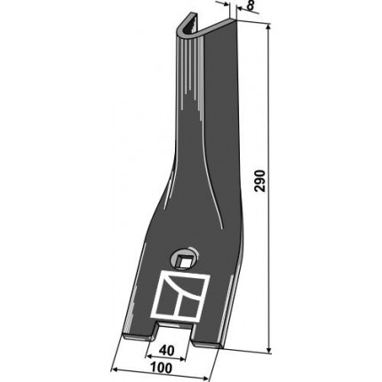 Дефлектор центральный