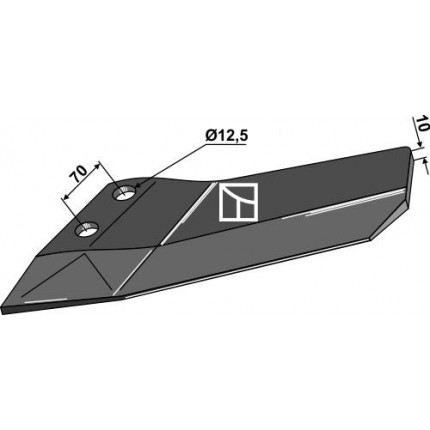 Крыло левое