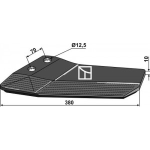 Крыло левое