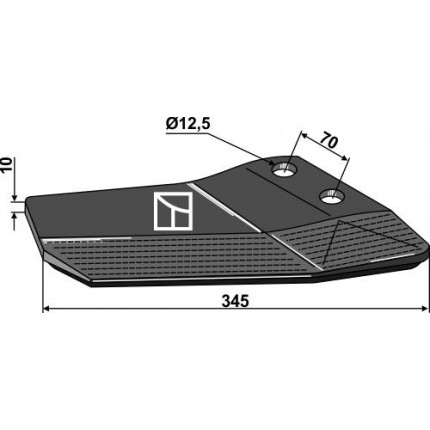 Крыло правое