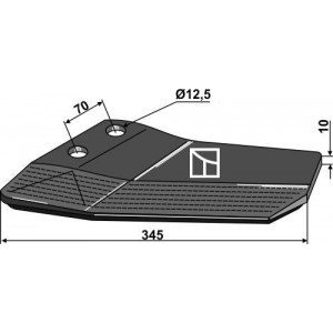 Крыло левое