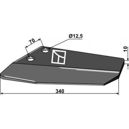Крыло левое