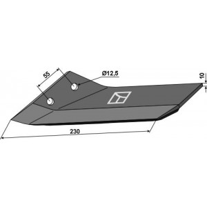Крыло левое