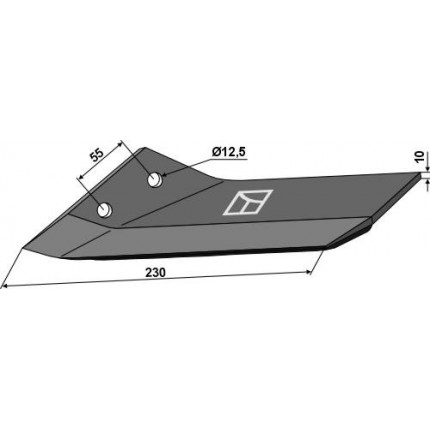 Крыло левое