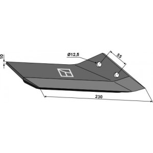 Крыло правое
