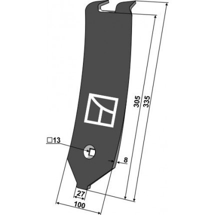 Дефлектор центральный