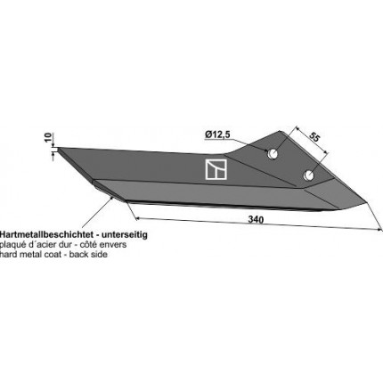 Крыло правое