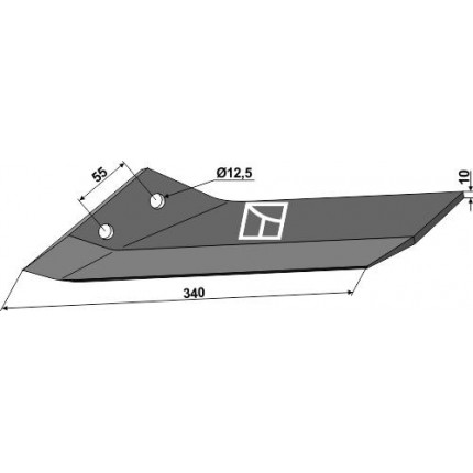 Крыло левое
