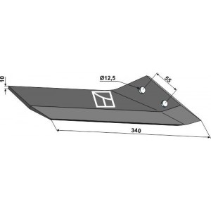 Крыло правое