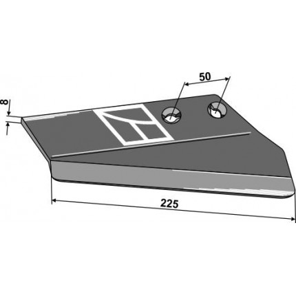 Крыло правое