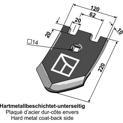 Наконечник лапы (Quivogne)