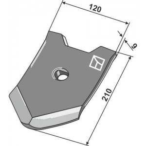 Наконечник лапы - 