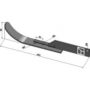 Долото оборотное