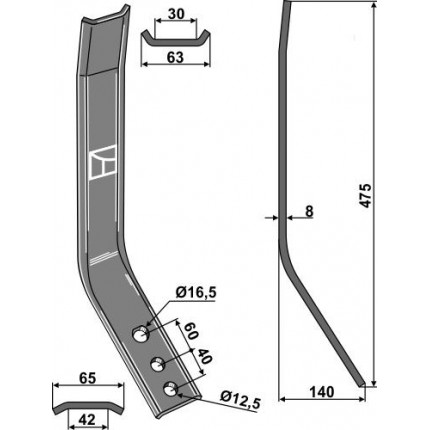 Изнашивающаяся пластина