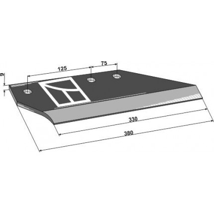 Крыло левое