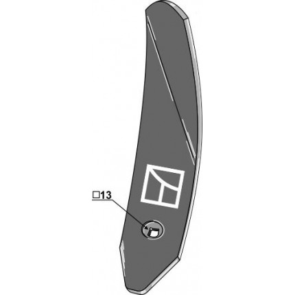 Дефлектор правый