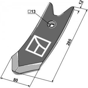 Наконечник лапы