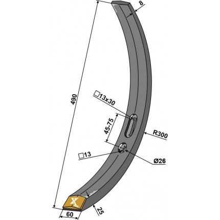 Узкая лапа - Widia