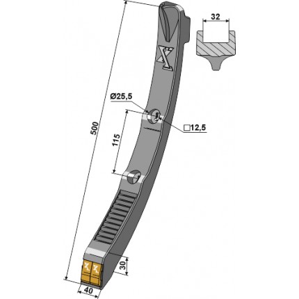 Узкая лапа - Карбид