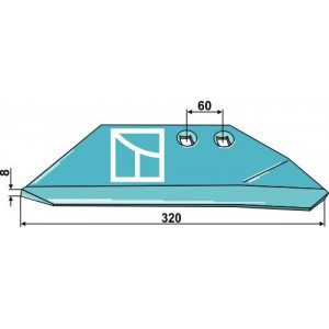 Крыло правое