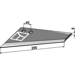 Крыло левое