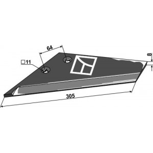 Запасное крыло - левое