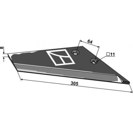 Запасное крыло - правое
