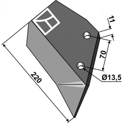 Запасное крыло - правое