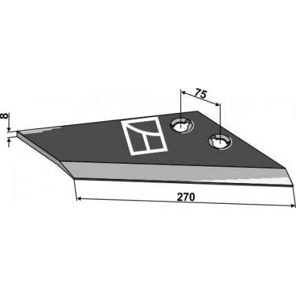 Крыло правое