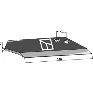 Крыло правое